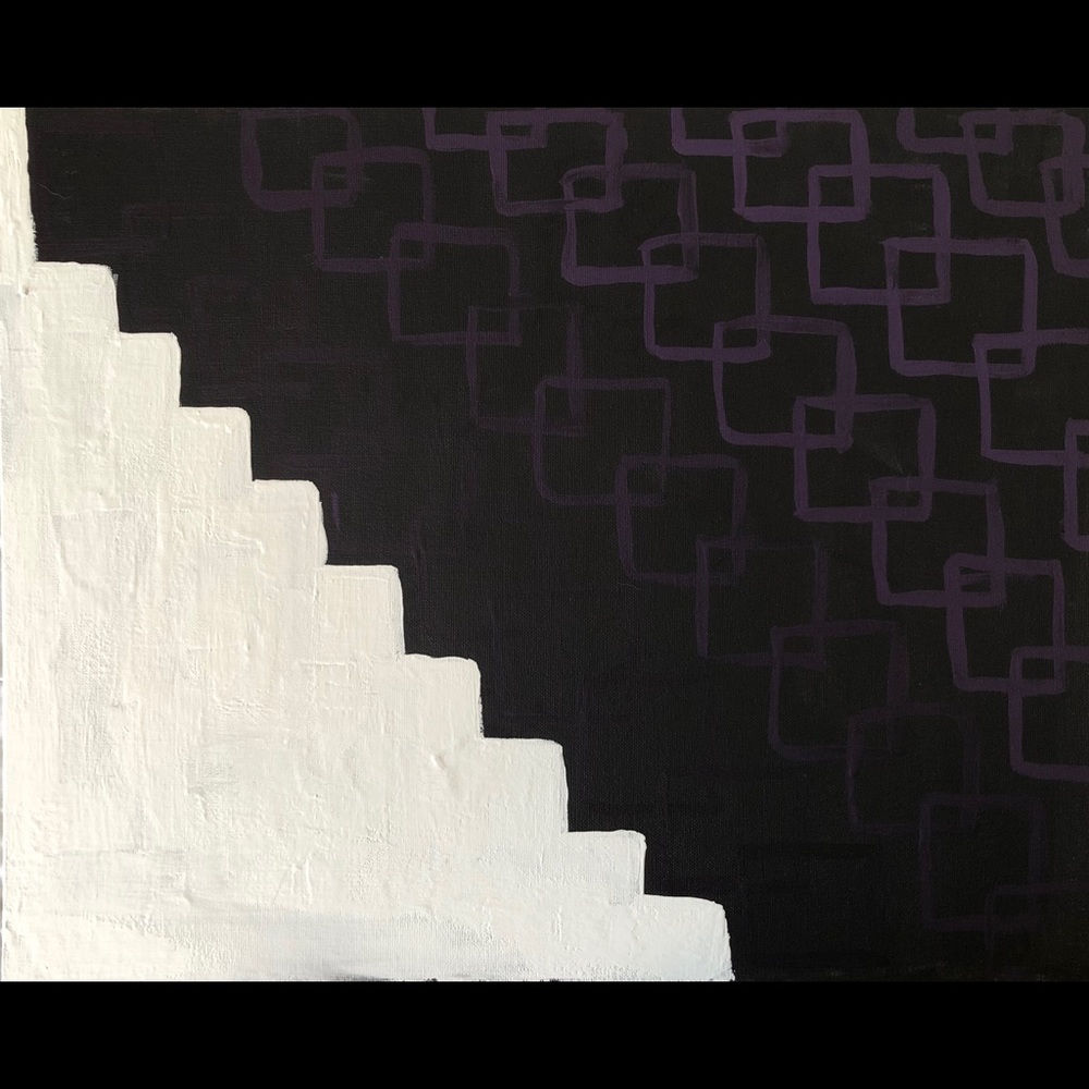 “Floating Stairs and Squares” an original piece